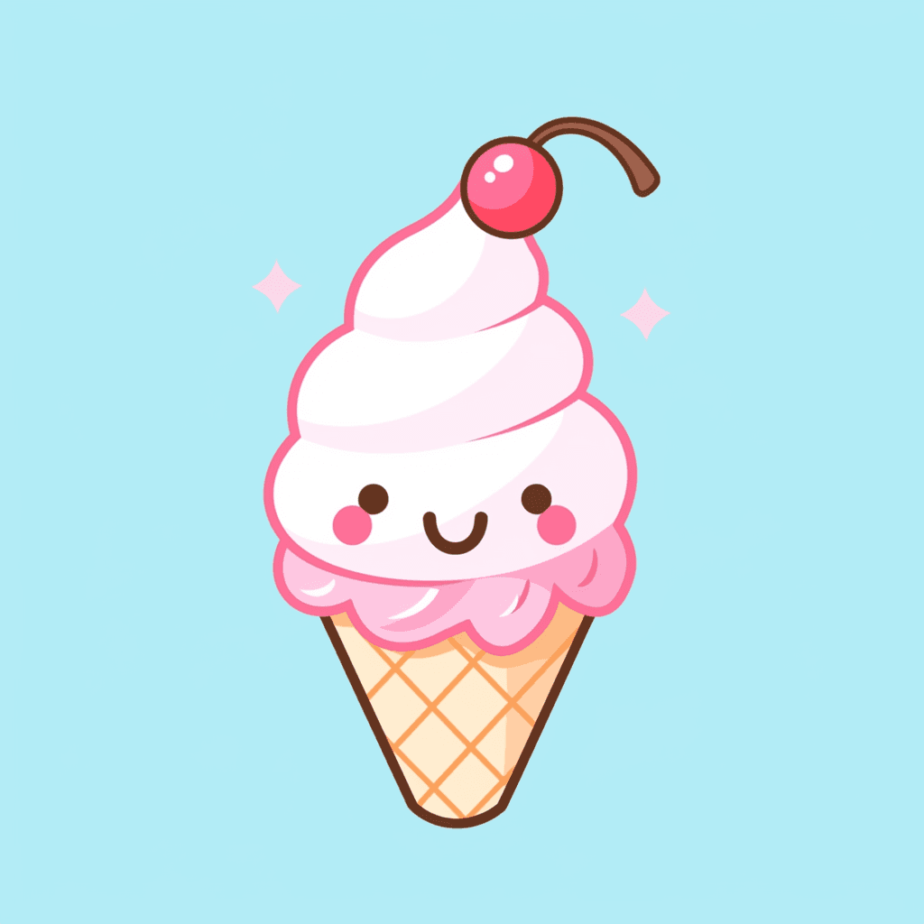 Ice Cream 043 original repeating artwork