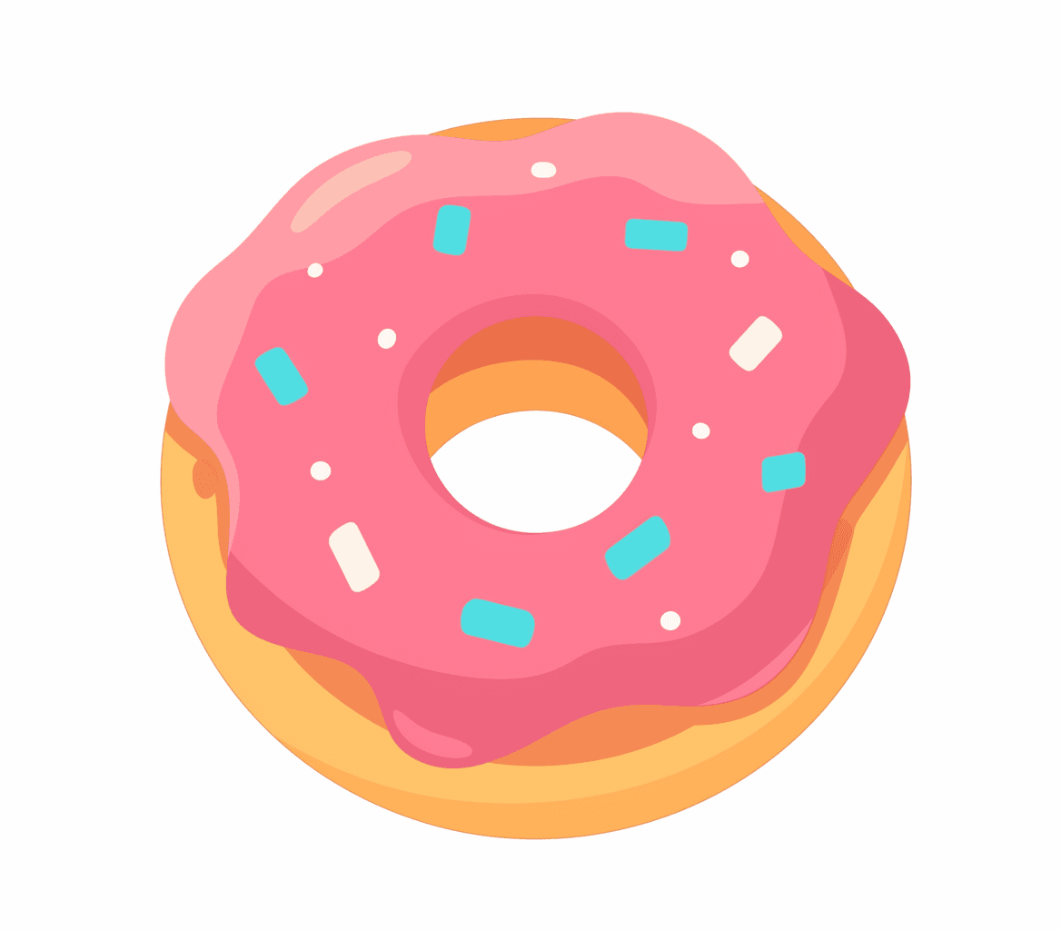 Donut Prism original repeating artwork