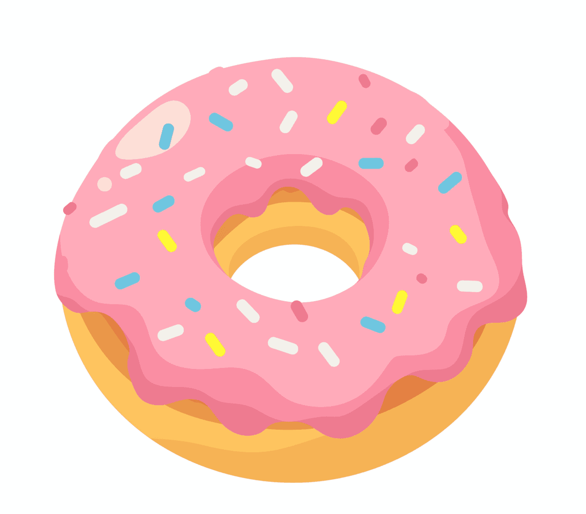 Donut 002 original repeating artwork