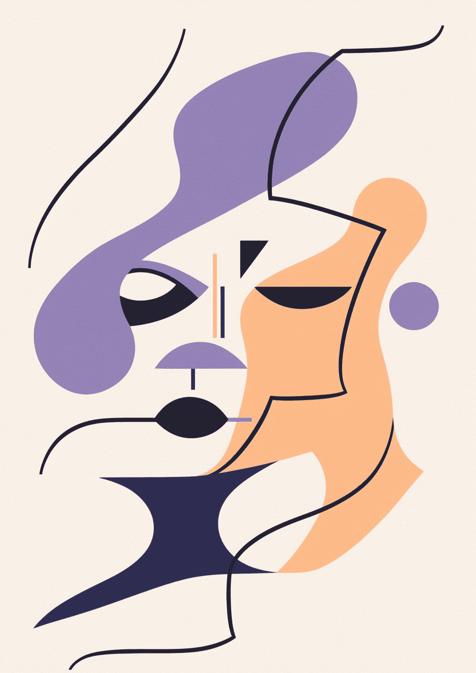 Face 003 original repeating artwork