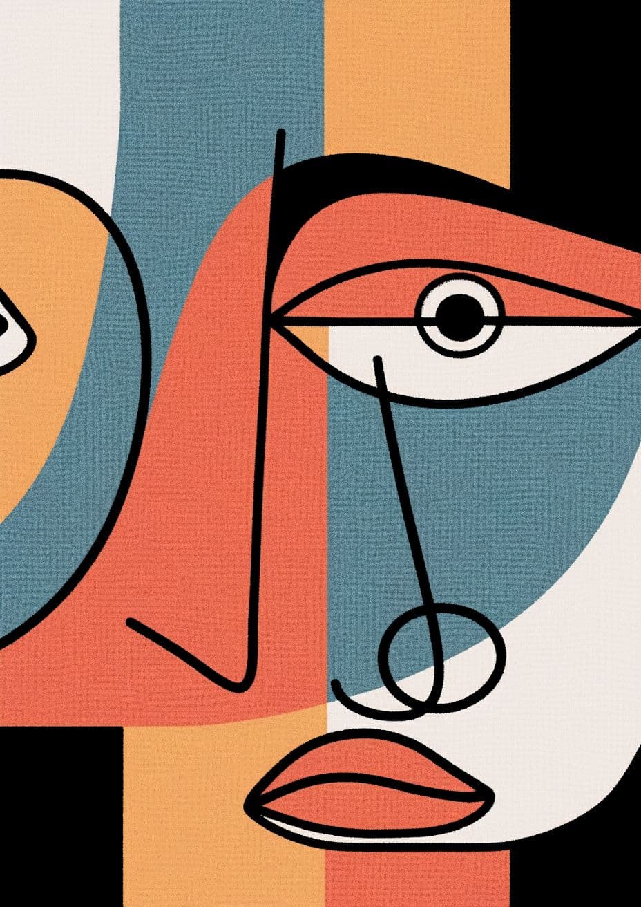 Face Valley original repeating artwork