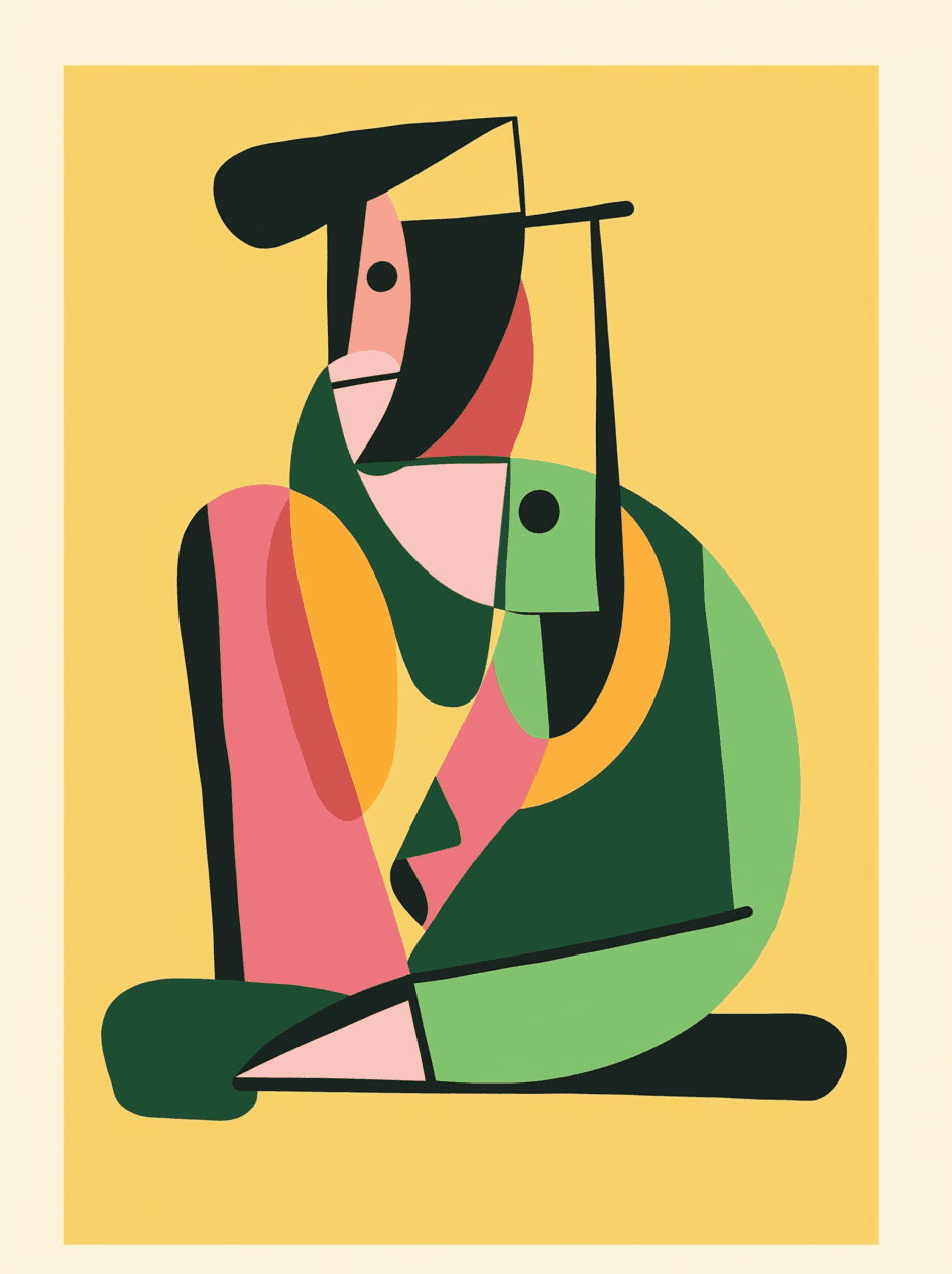 Figure Coast original repeating artwork