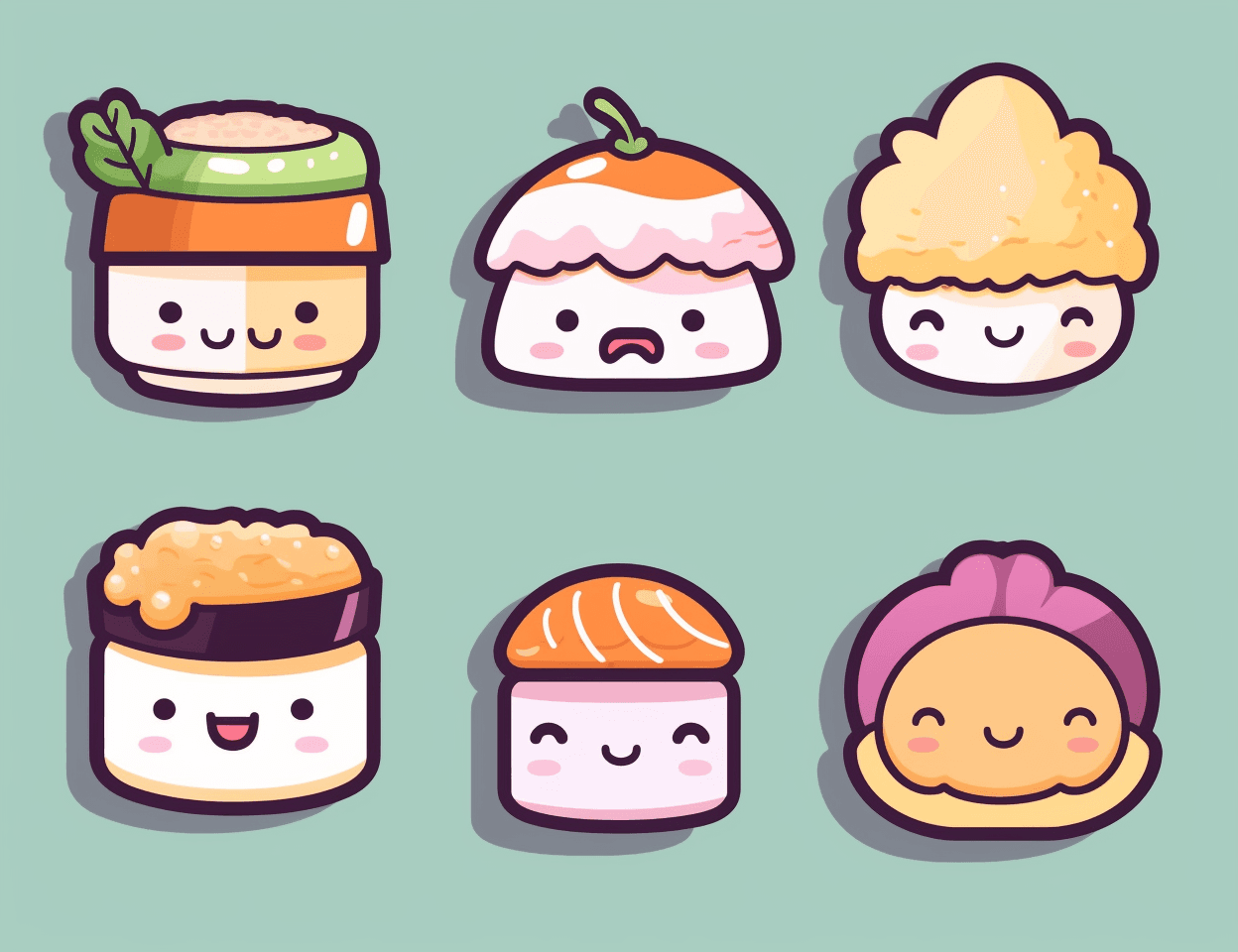 Cake Sprint original repeating artwork