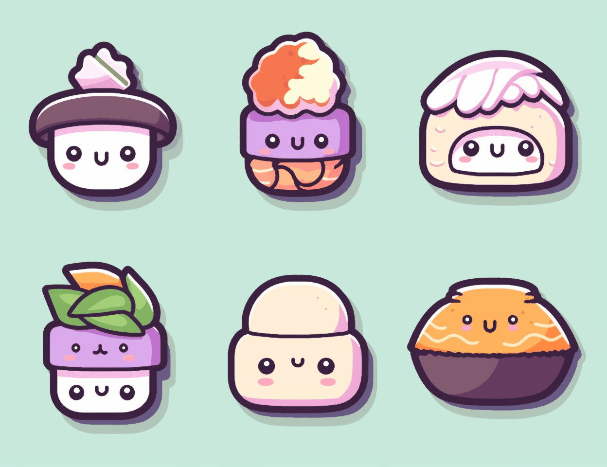 Cake Seek original repeating artwork