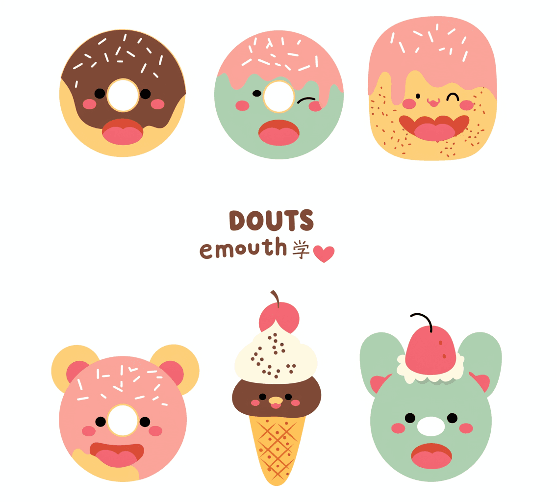 Cake Club original repeating artwork