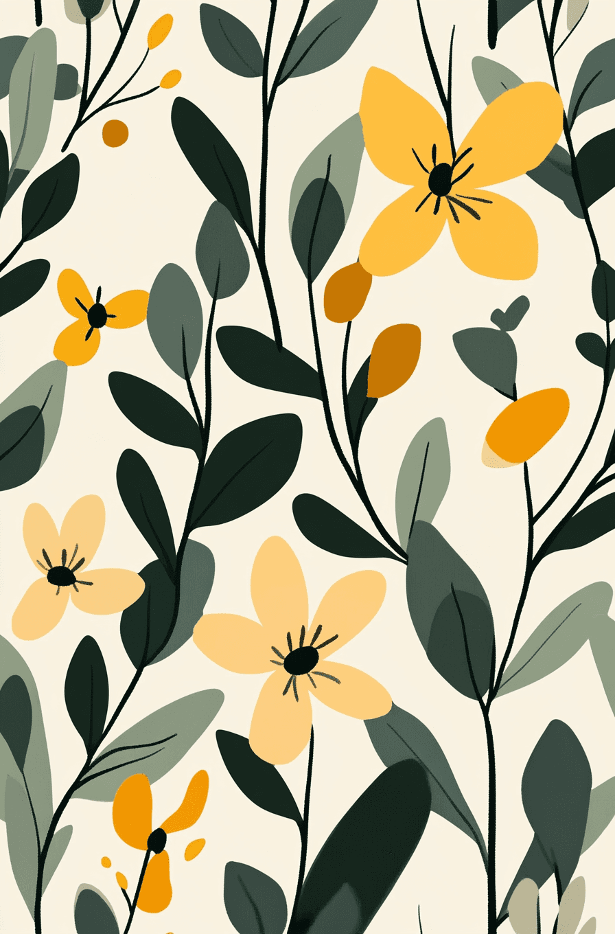 Blossom 507 original repeating artwork