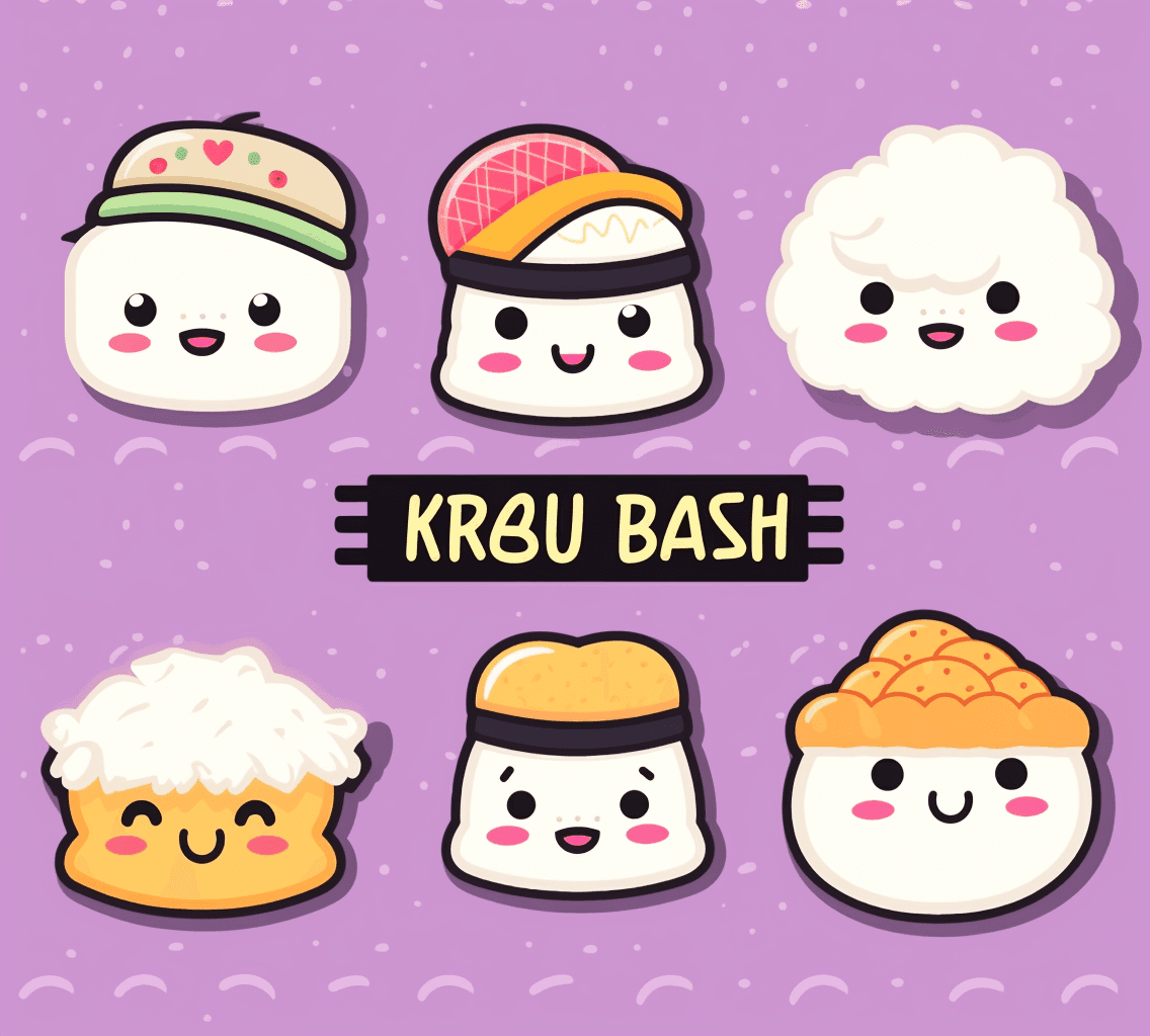 Snack Squad original repeating artwork
