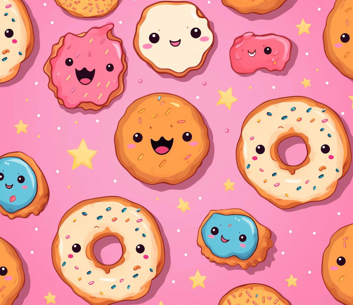 Cake Rise original repeating artwork