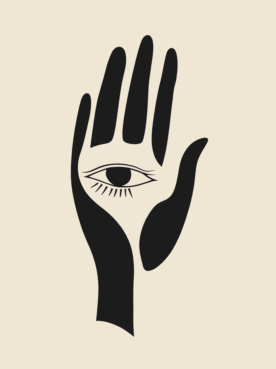 Hand Rush original repeating artwork