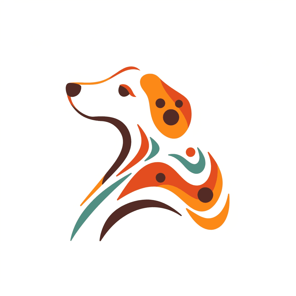 Dog Team original repeating artwork