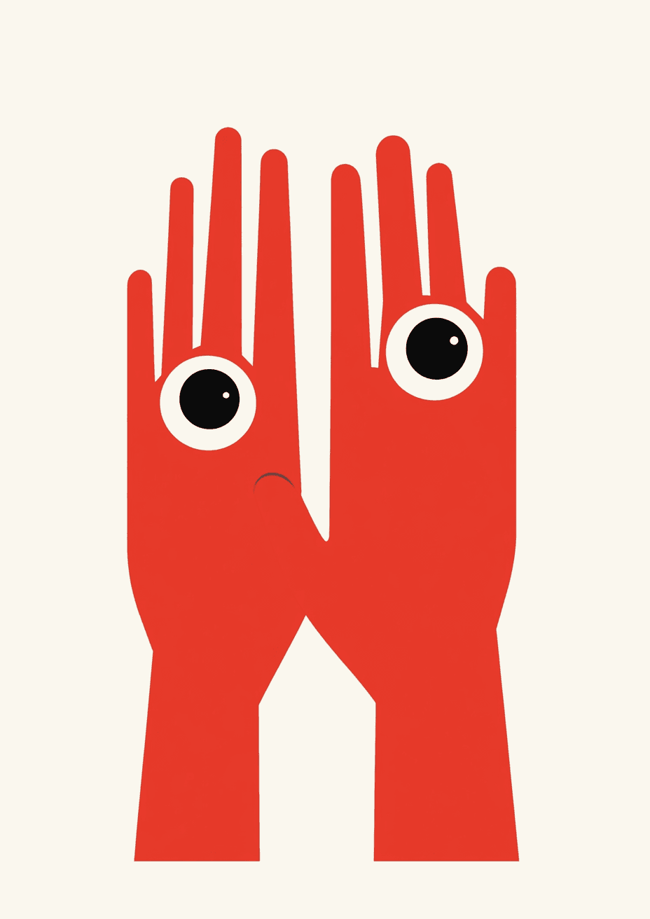 Hand Beats original repeating artwork