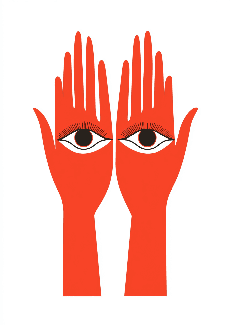 Hand Groove original repeating artwork