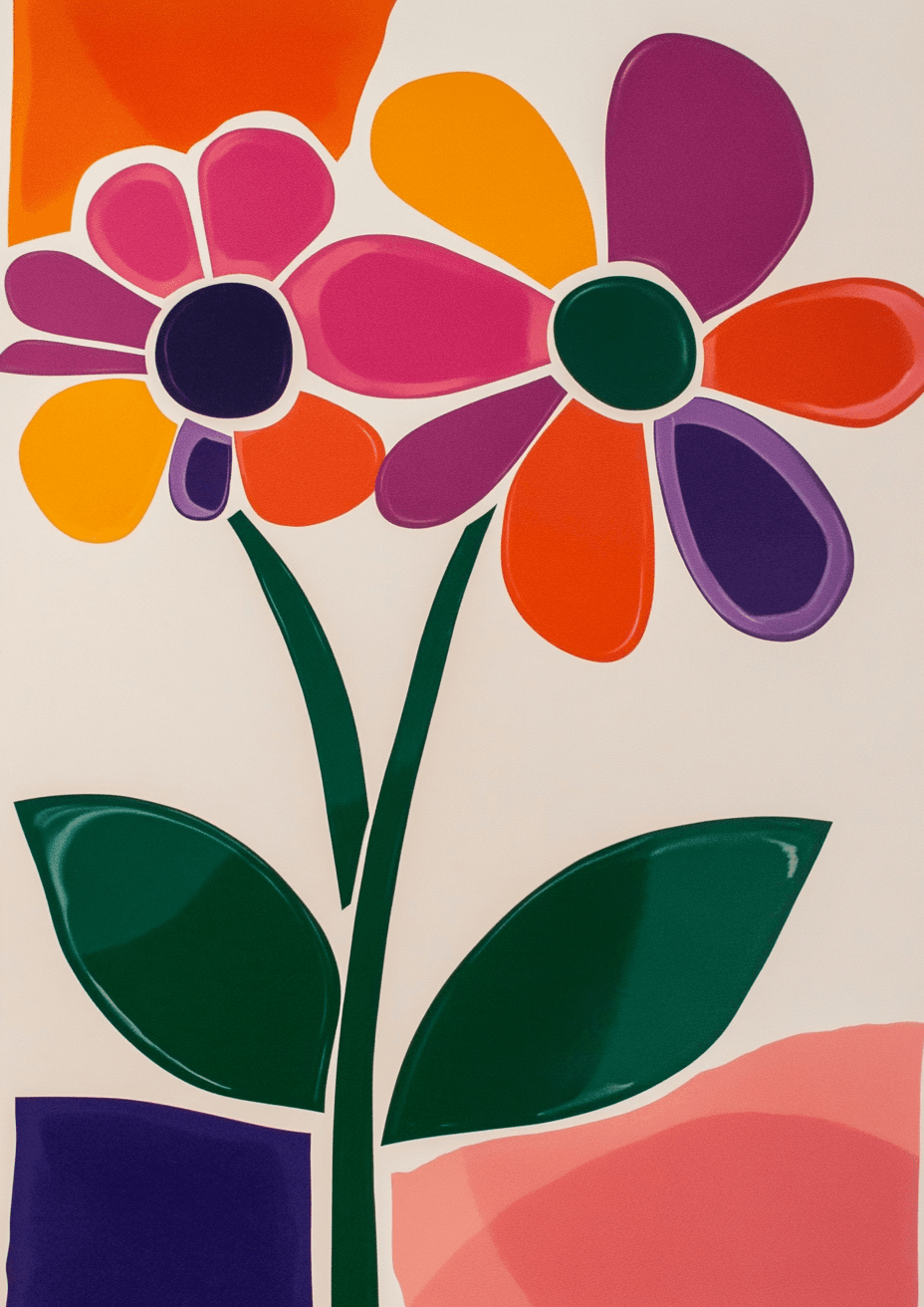 Blossom 758 original repeating artwork