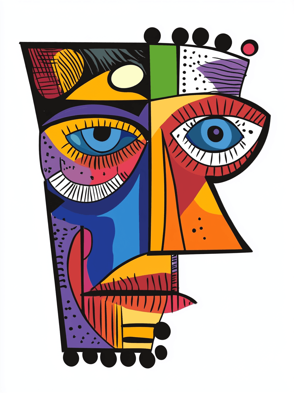 Face Starlight original repeating artwork