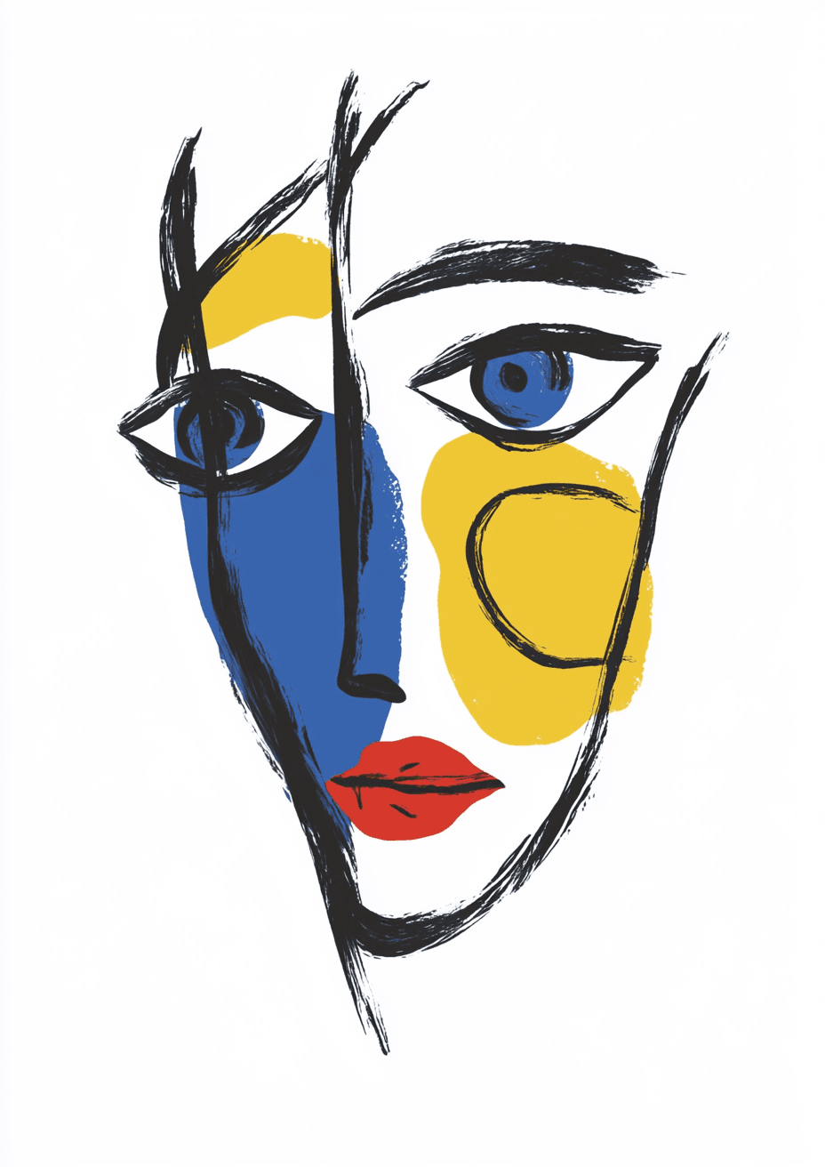 Face Rush original repeating artwork