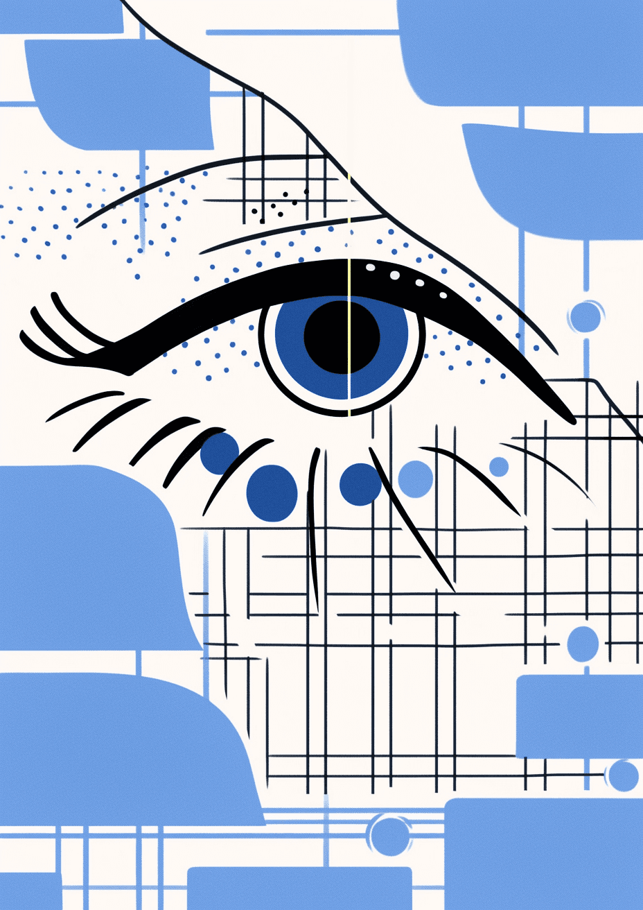 Eye Fizz original repeating artwork