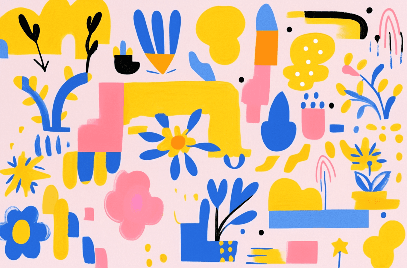 Blossom 887 original repeating artwork