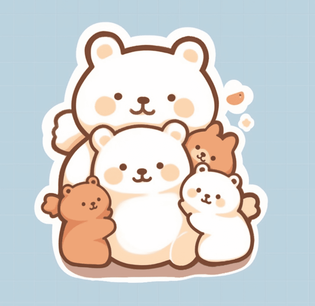 Bear 663 original repeating artwork