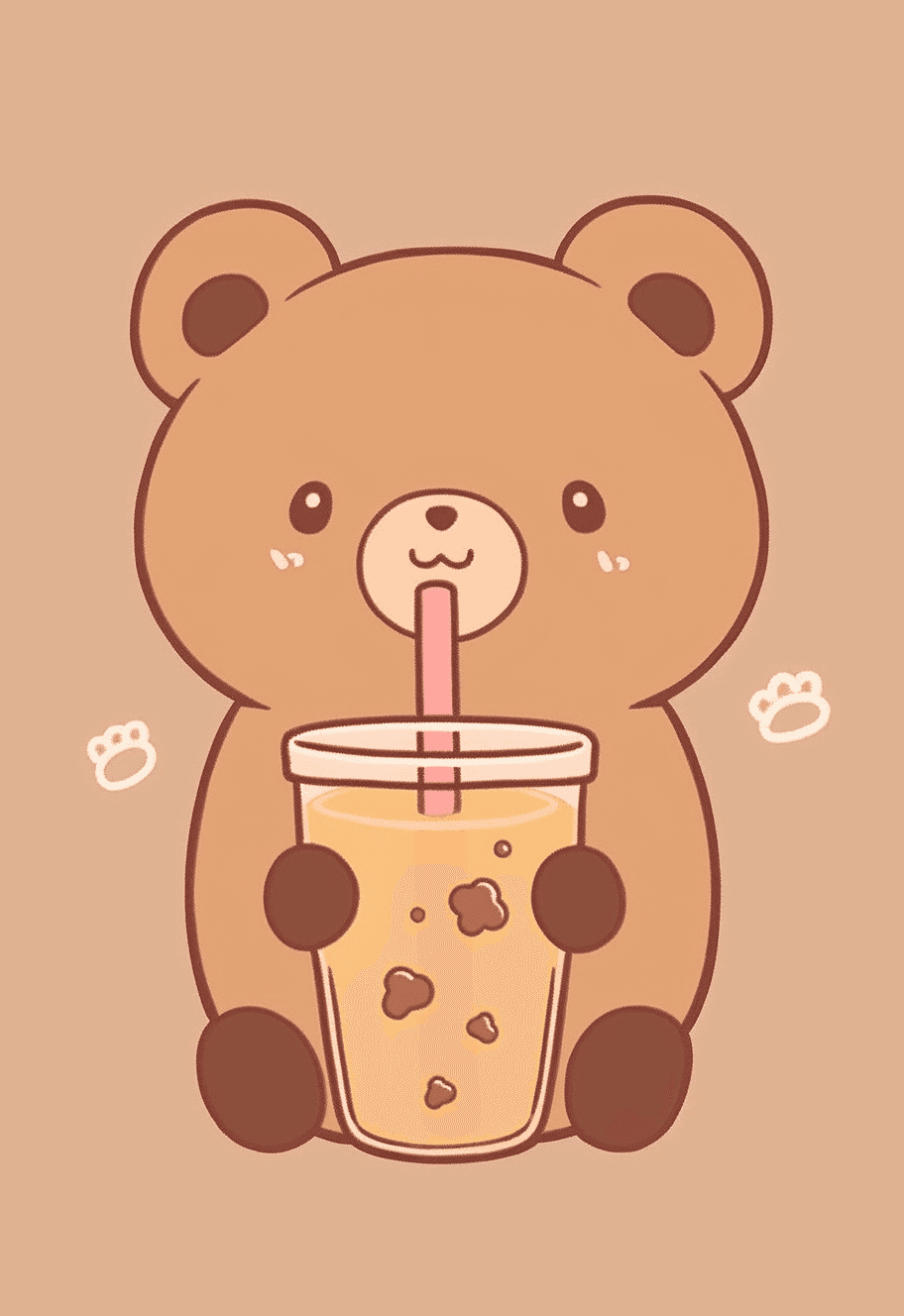 Bear 125 original repeating artwork