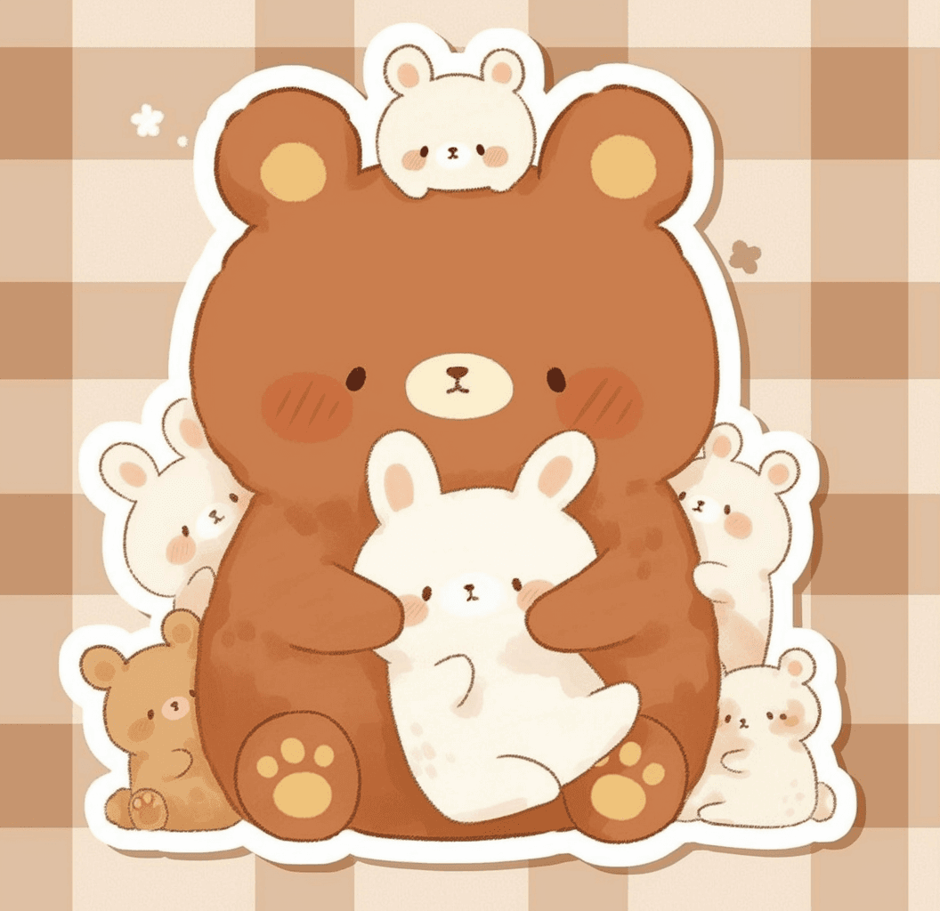 Bear 589 original repeating artwork