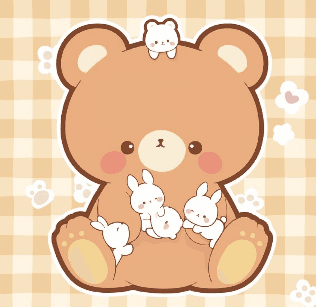 Bear 613 original repeating artwork