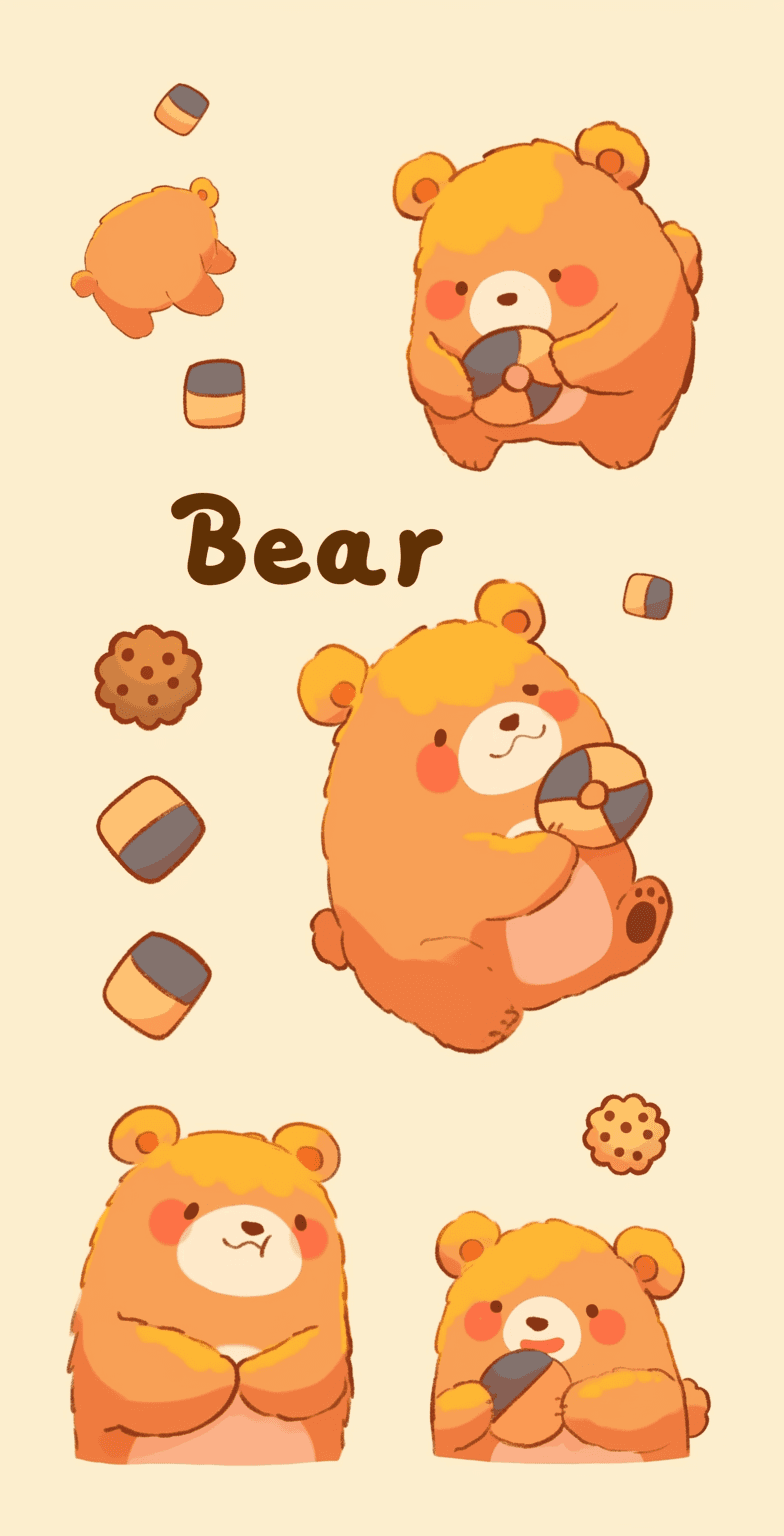 Bear 595 original repeating artwork