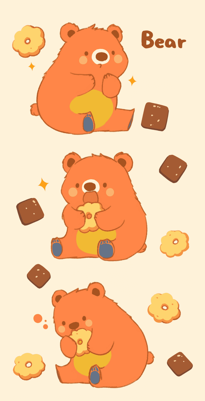 Bear 591 original repeating artwork