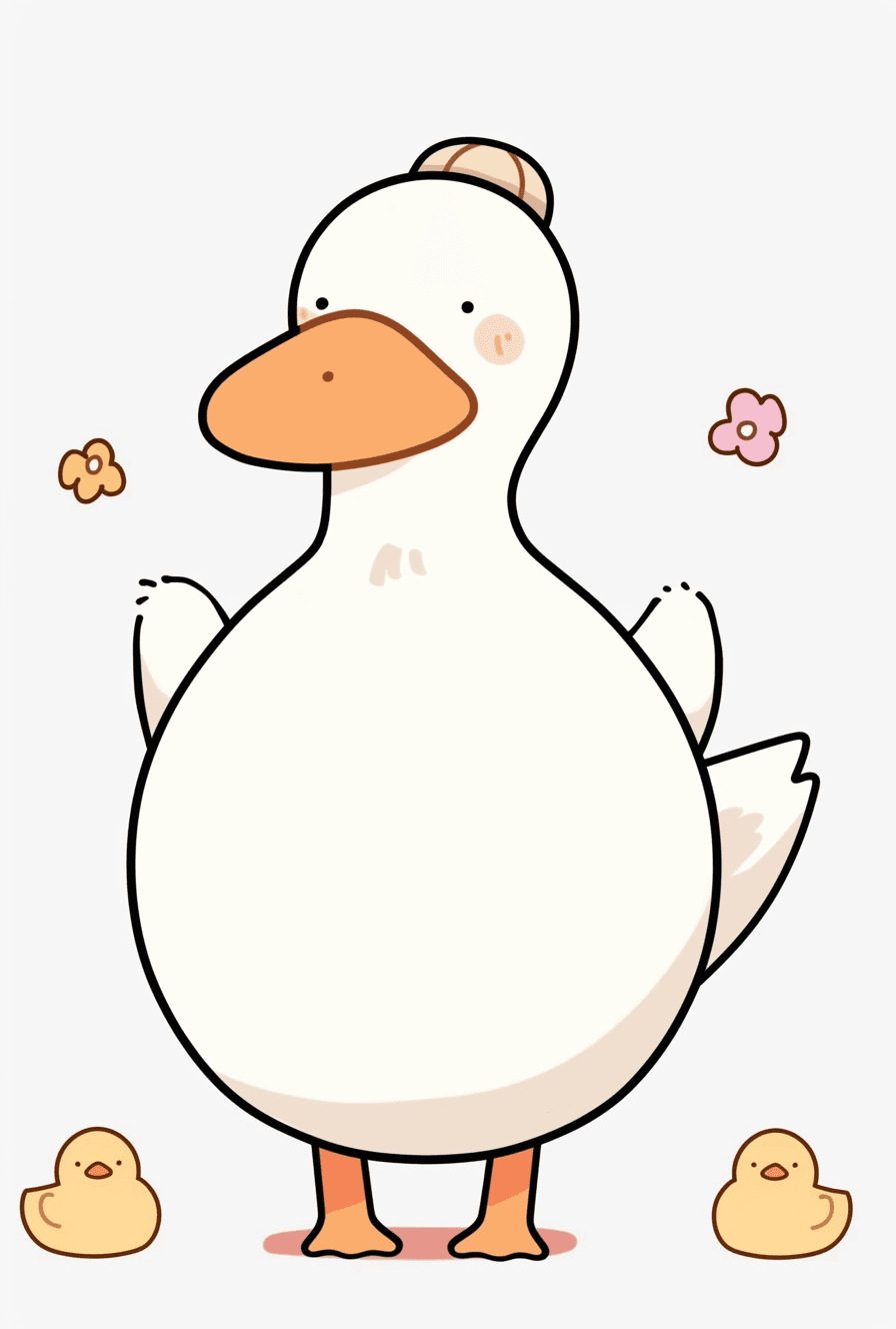 Goose Squad original repeating artwork