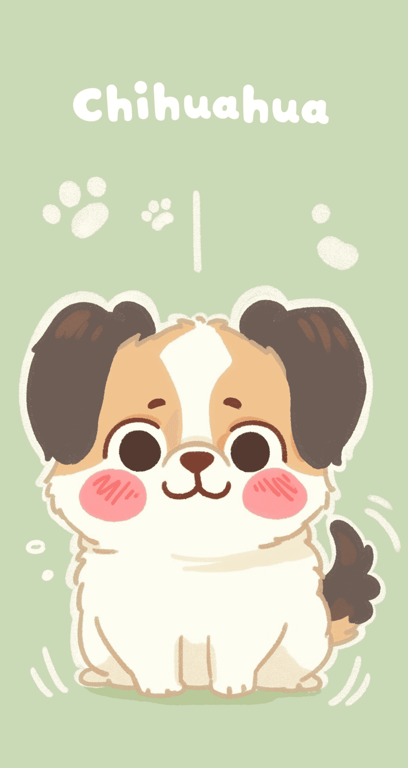 Dog 154 original repeating artwork