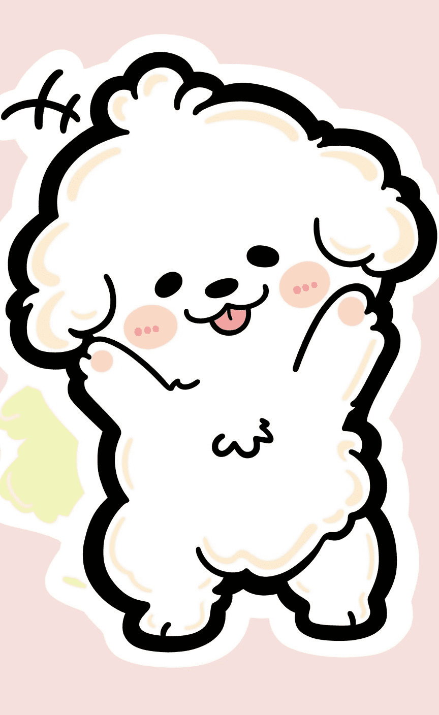 Dog 070 original repeating artwork