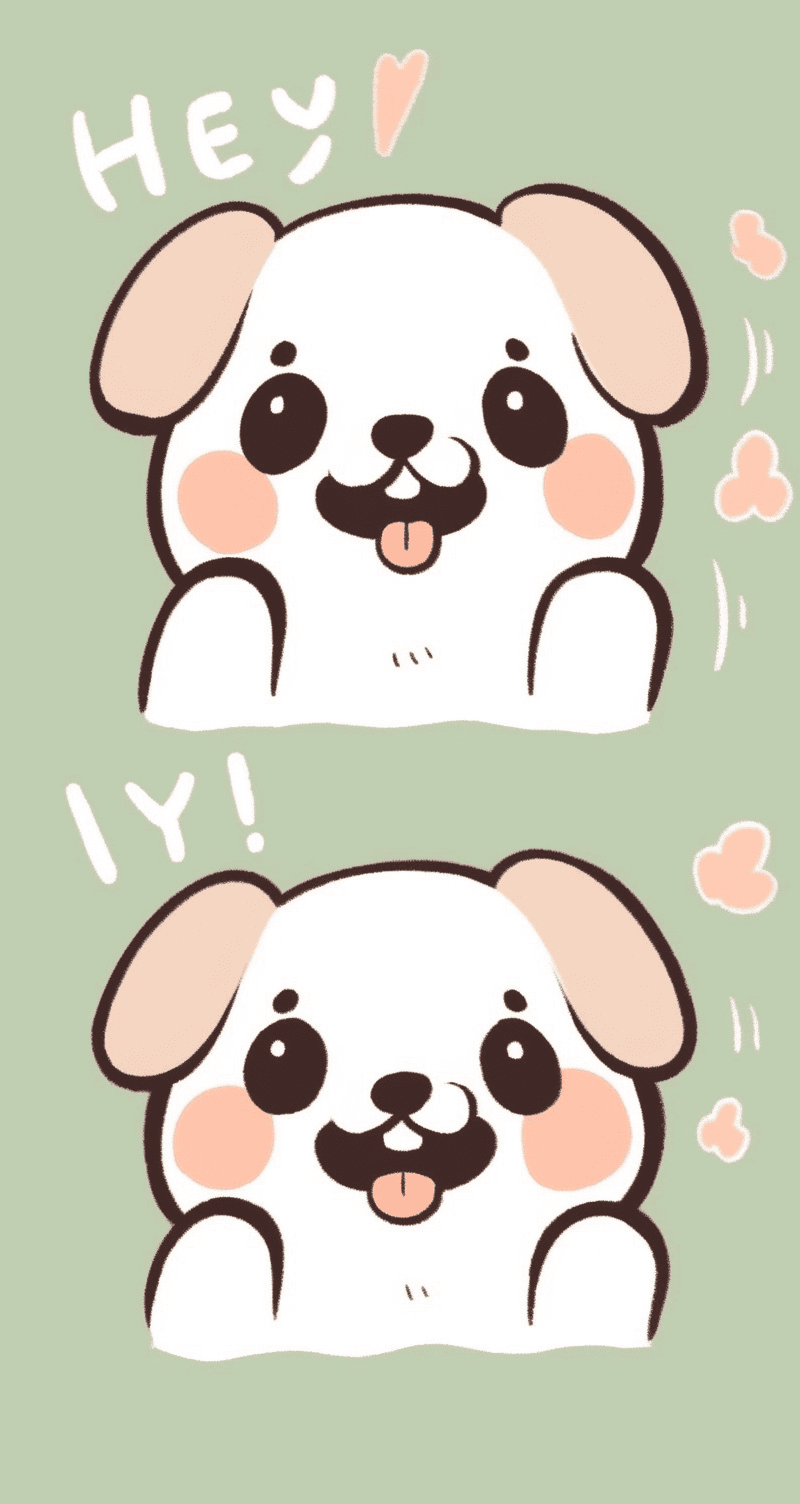 Dog 069 original repeating artwork