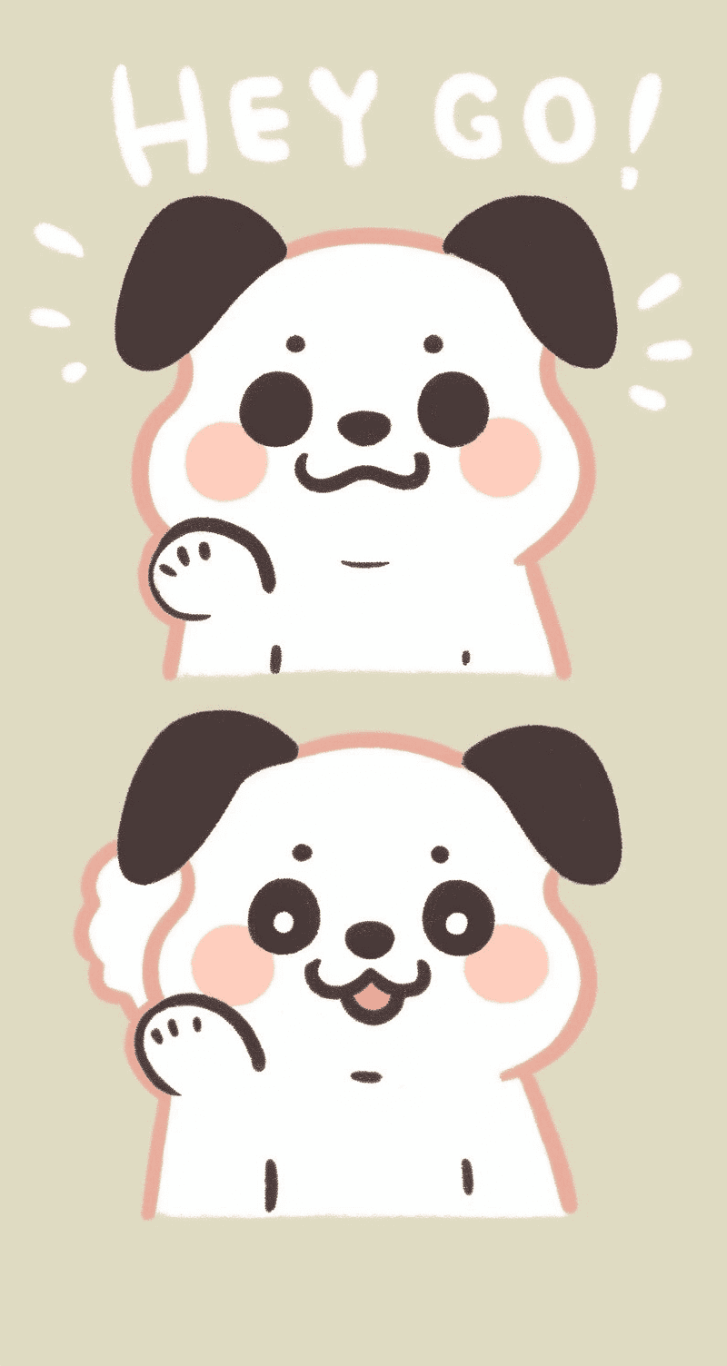 Dog 067 original repeating artwork