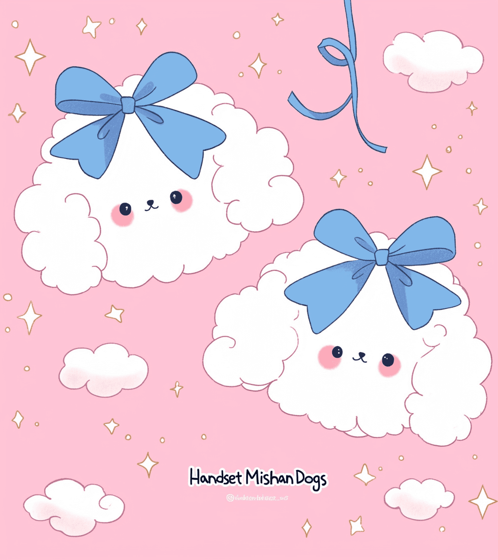 Dog 053 original repeating artwork