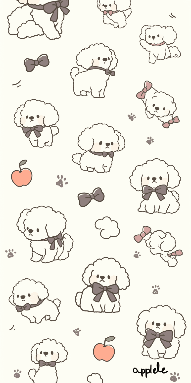 Dog 045 original repeating artwork