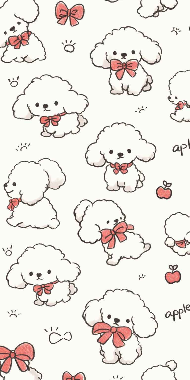 Dog 044 original repeating artwork