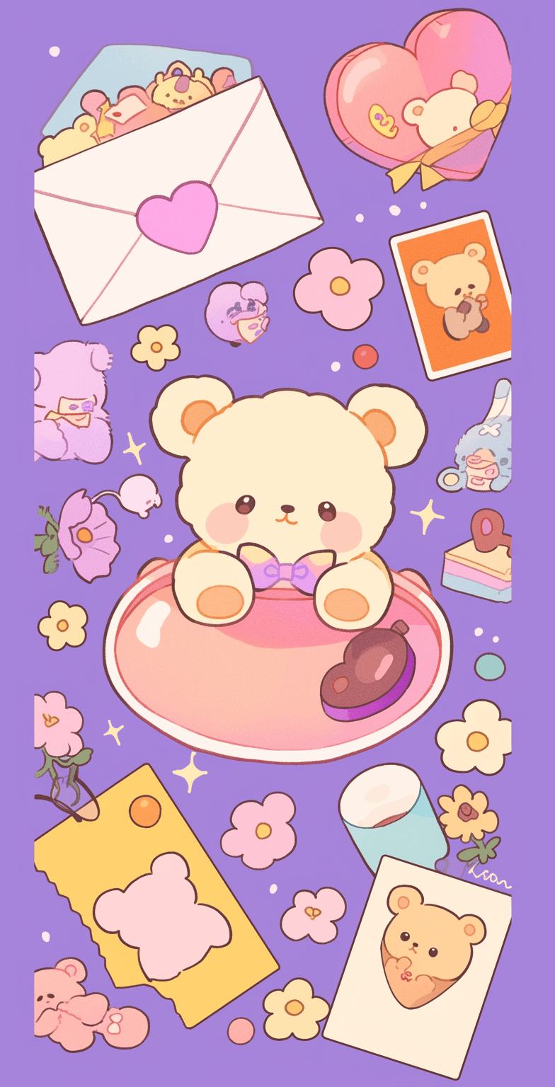 Bear 343 original repeating artwork