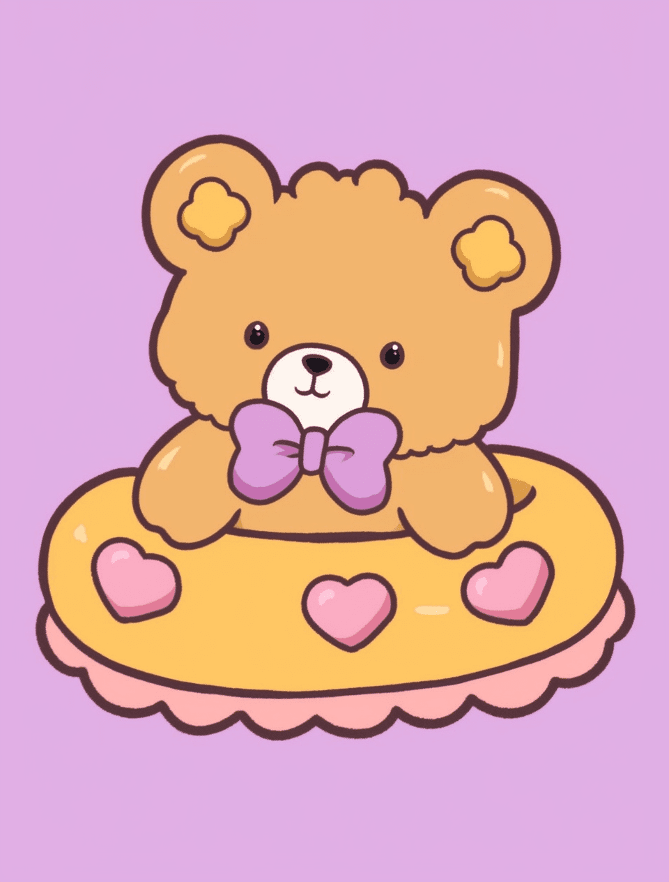 Bear 321 original repeating artwork
