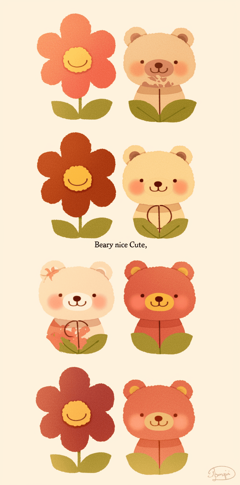 Bear 295 original repeating artwork