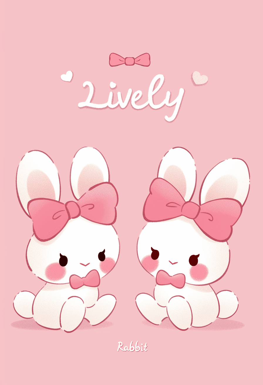 Bunny 144 original repeating artwork