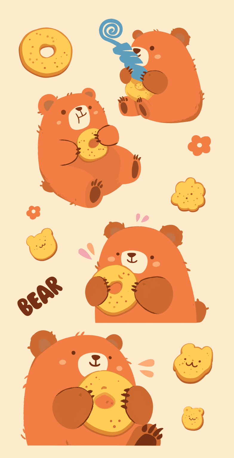 Bear 248 original repeating artwork