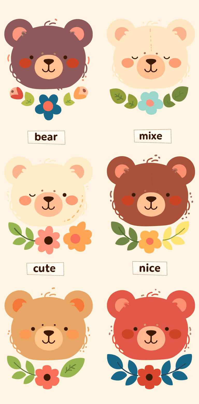 Bear 218 original repeating artwork