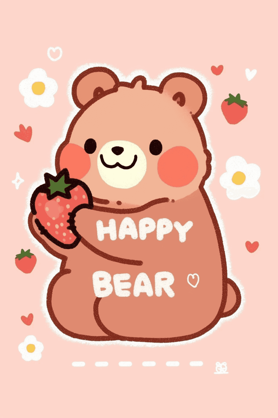 Bear 204 original repeating artwork