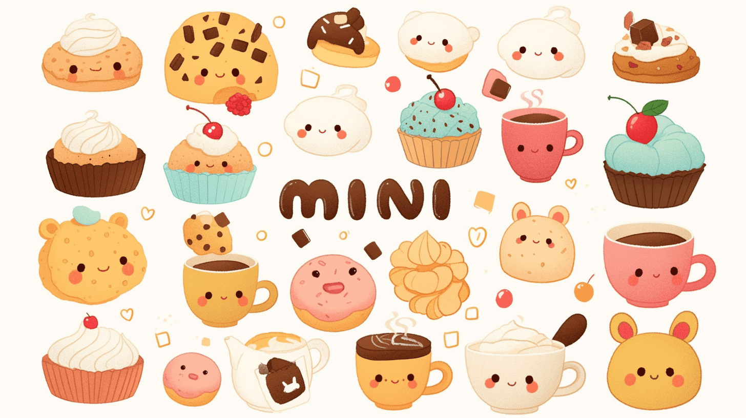 Ice Cream Summer original repeating artwork