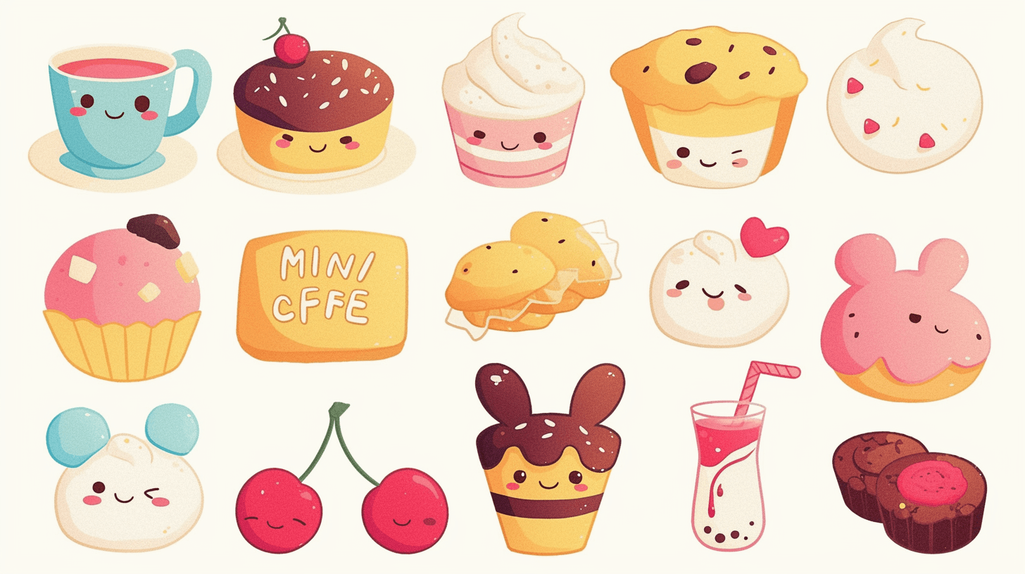 Ice Cream 042 original repeating artwork