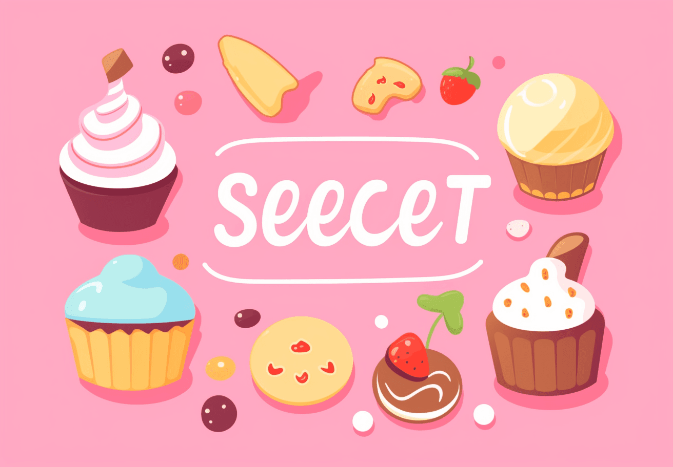 Cake Spark original repeating artwork