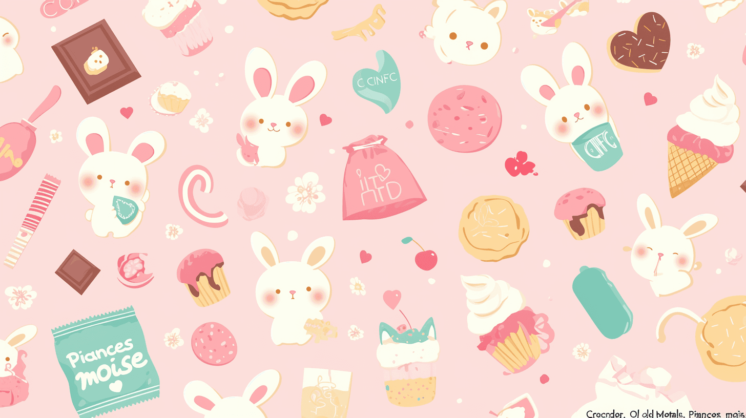 Cake Rest original repeating artwork