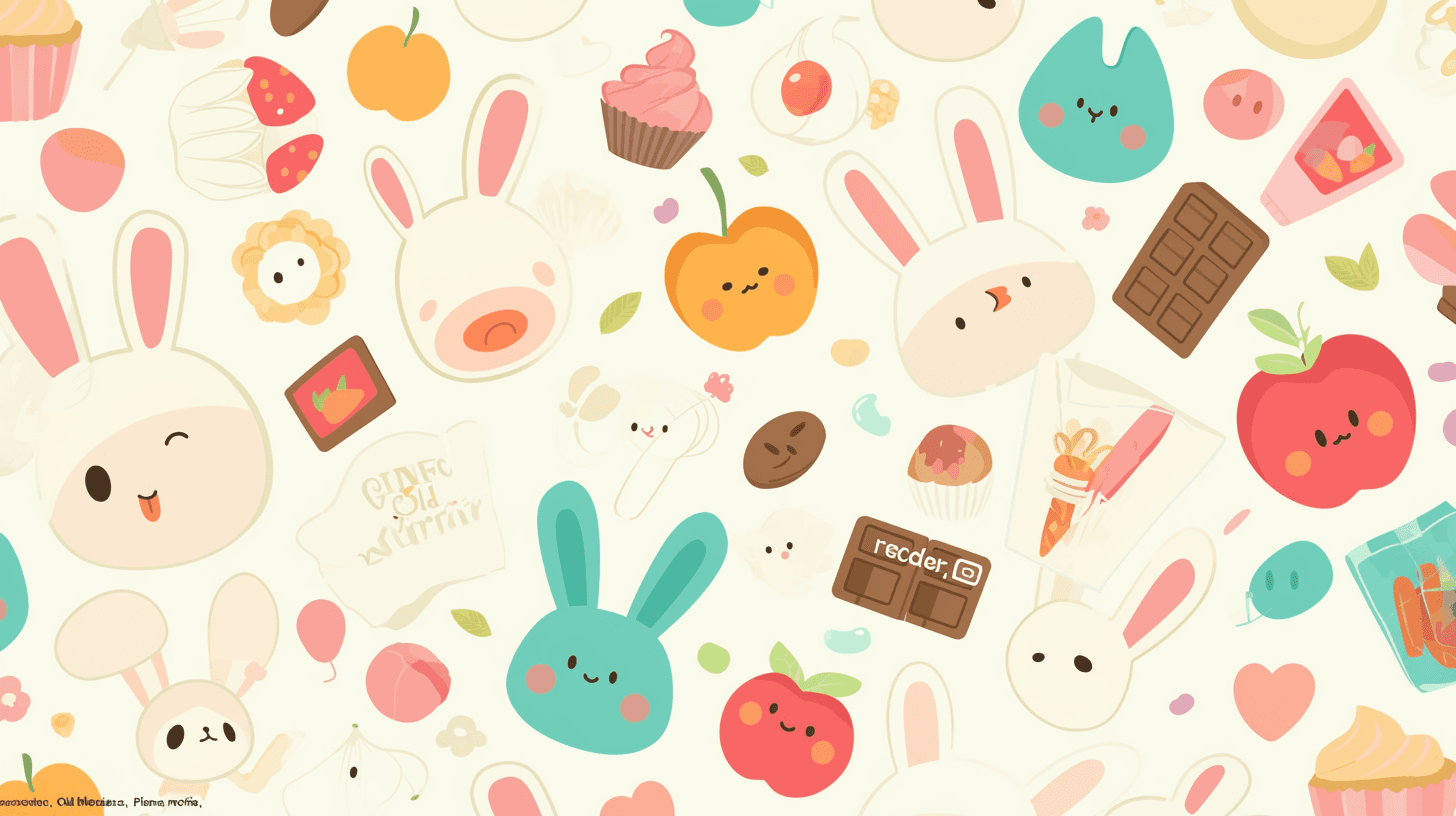 Cake Tune original repeating artwork