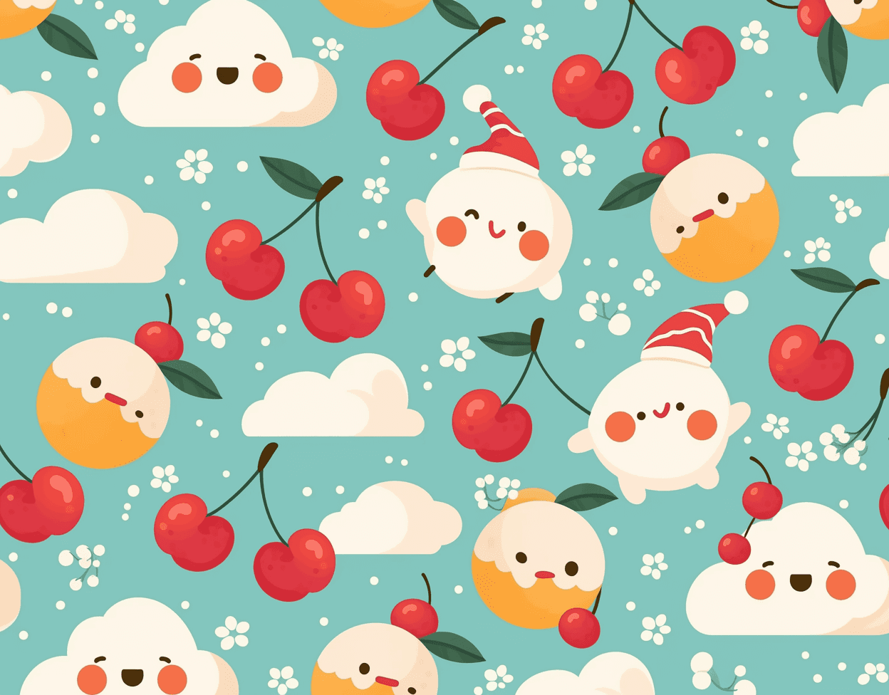 Cake Jam original repeating artwork