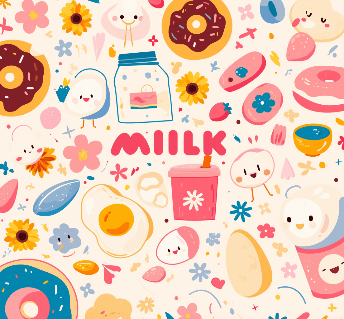 Cake Roam original repeating artwork