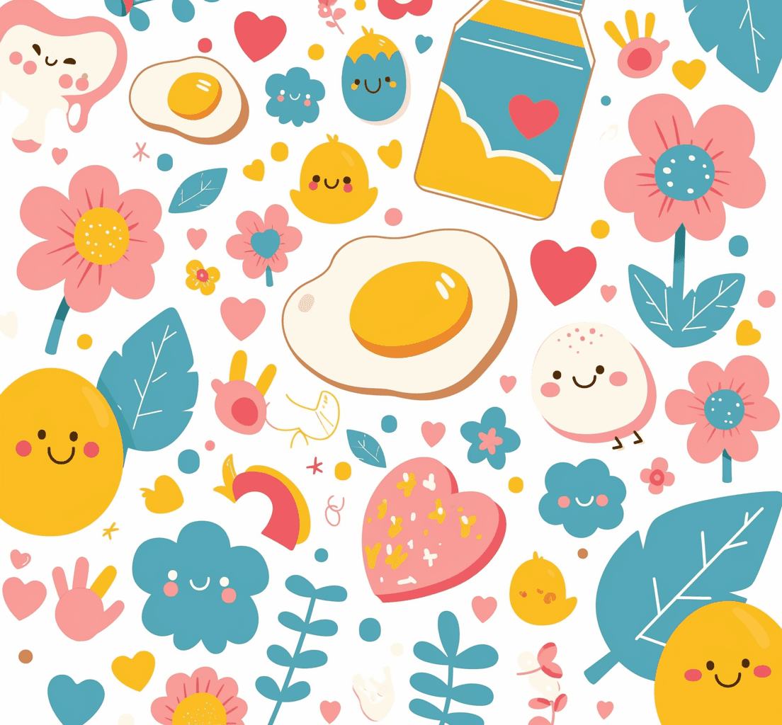 Snack Summit original repeating artwork